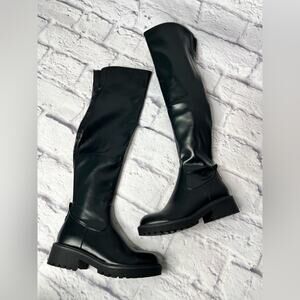 GBG Los Angeles Salesa knee high boots black new in box size women’s 6.5M